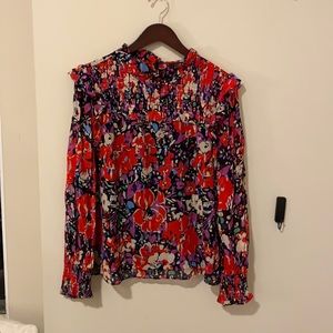 Jcrew holiday blouse